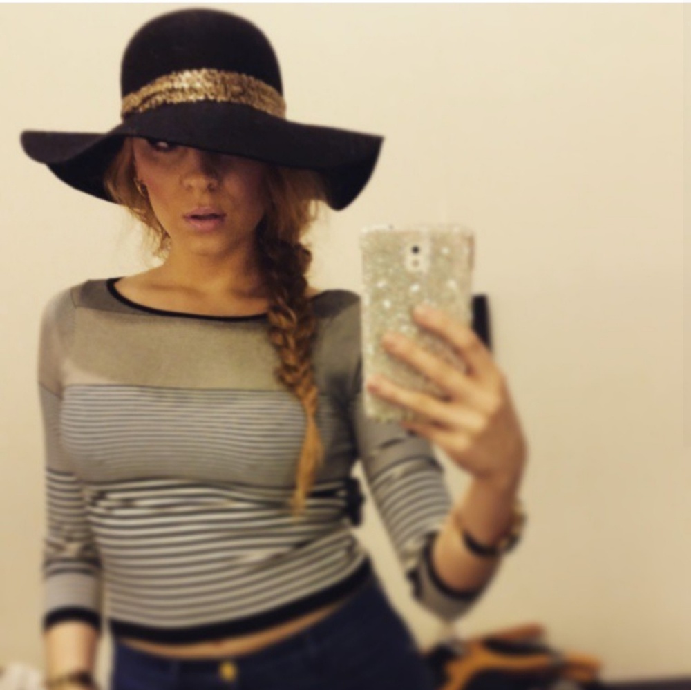 Bebe floppy hat